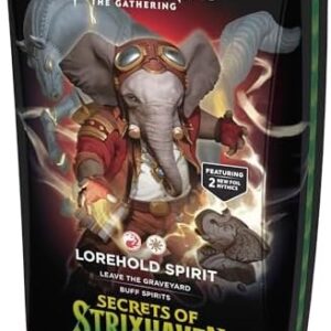 Magic: The Gathering Secrets of Strixhaven Commander Deck - Lorehold Spirit (100-Card Deck, Deck Box + Accessories)